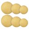 Juvale Gold Cake Drums - 8, 10 & 12-Inch Round - 1/2-Inch Thick, Gold Glossy Cardboard, Set of 6 - Cake Drum Set & Board for Decorating, Cupcake Stand & Dessert Display